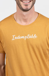 Pyjama court Pyjaméricain Homme Khan Bleu et Jaune 2