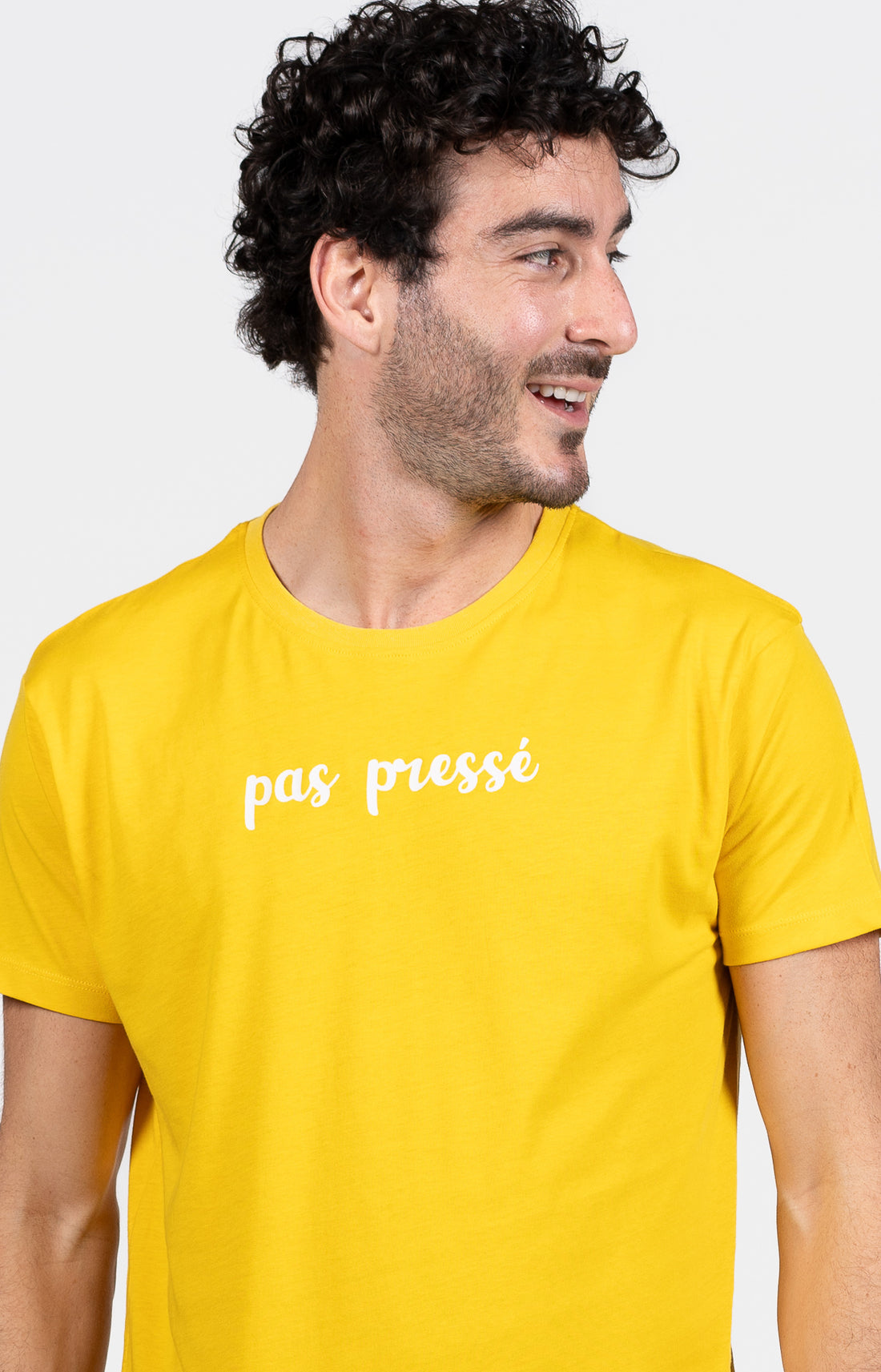 Pyjama court Pyjaméricain Homme Lemon Bleu et Jaune 2