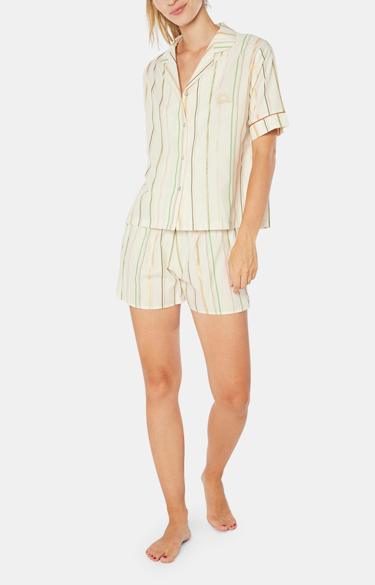 Sunset Summer Outfit - Striped