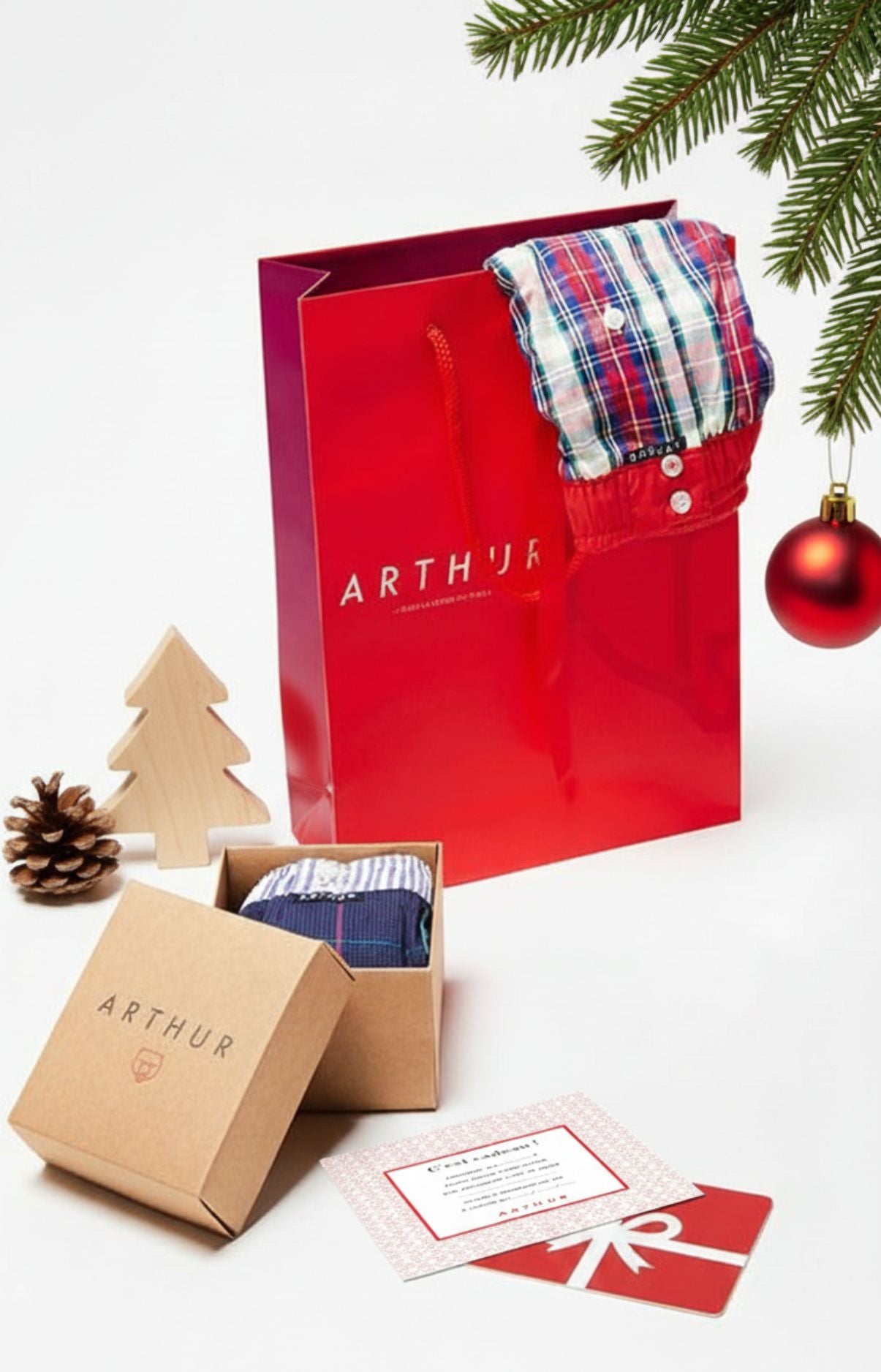 E-carte cadeau ARTHUR, idée cadeau Noël