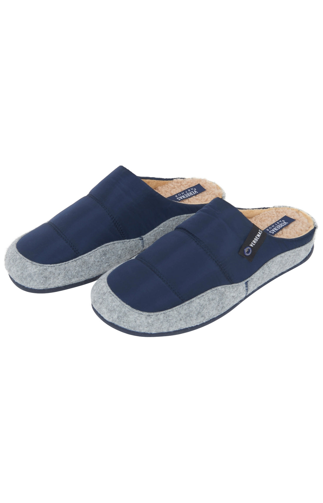 Mules Homme Polyester Marine 1
