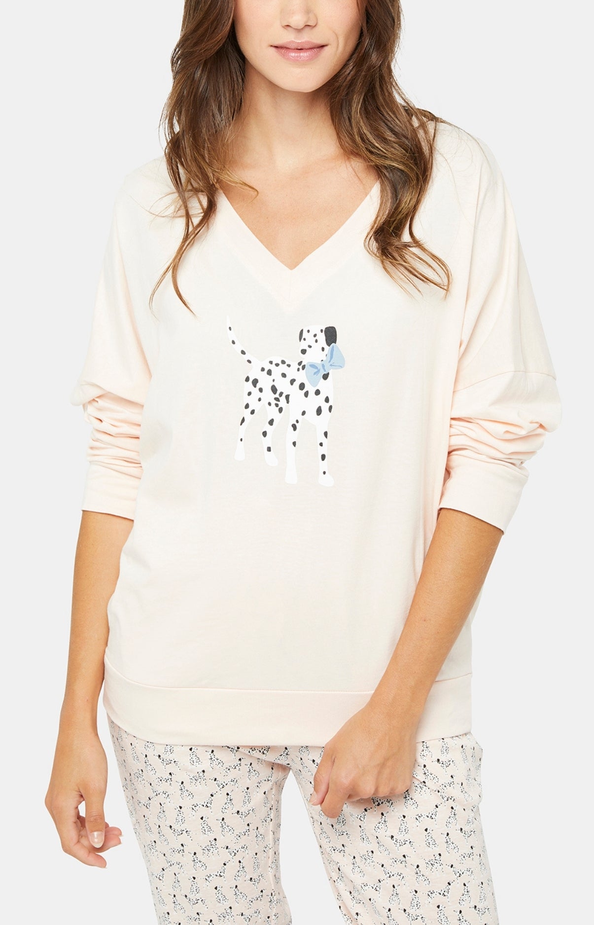 Pyjama dalmatien femme sale