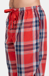 Pyjama long Homme Logan Rouge 10