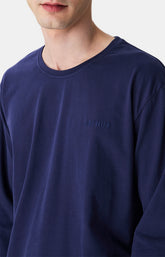 Pyjama marine logan tartan Homme 2