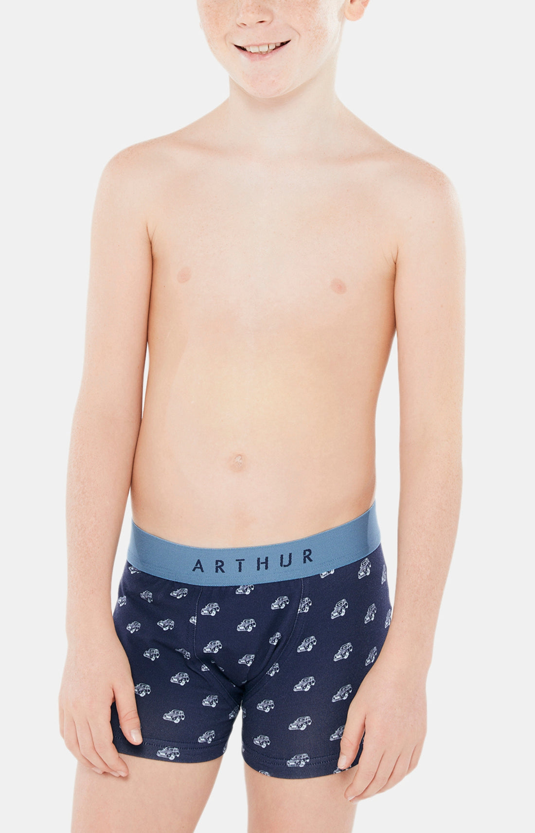 Boxer Enfant 2CV Marine 4