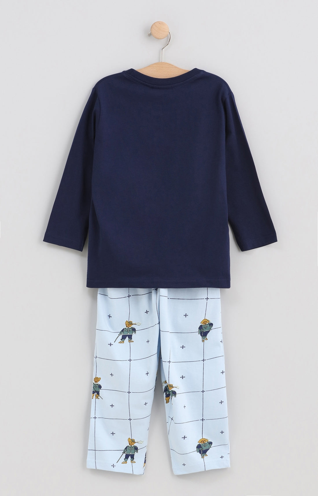 Pyjama long enfant mixte les 3 mousquetaires bleu 3