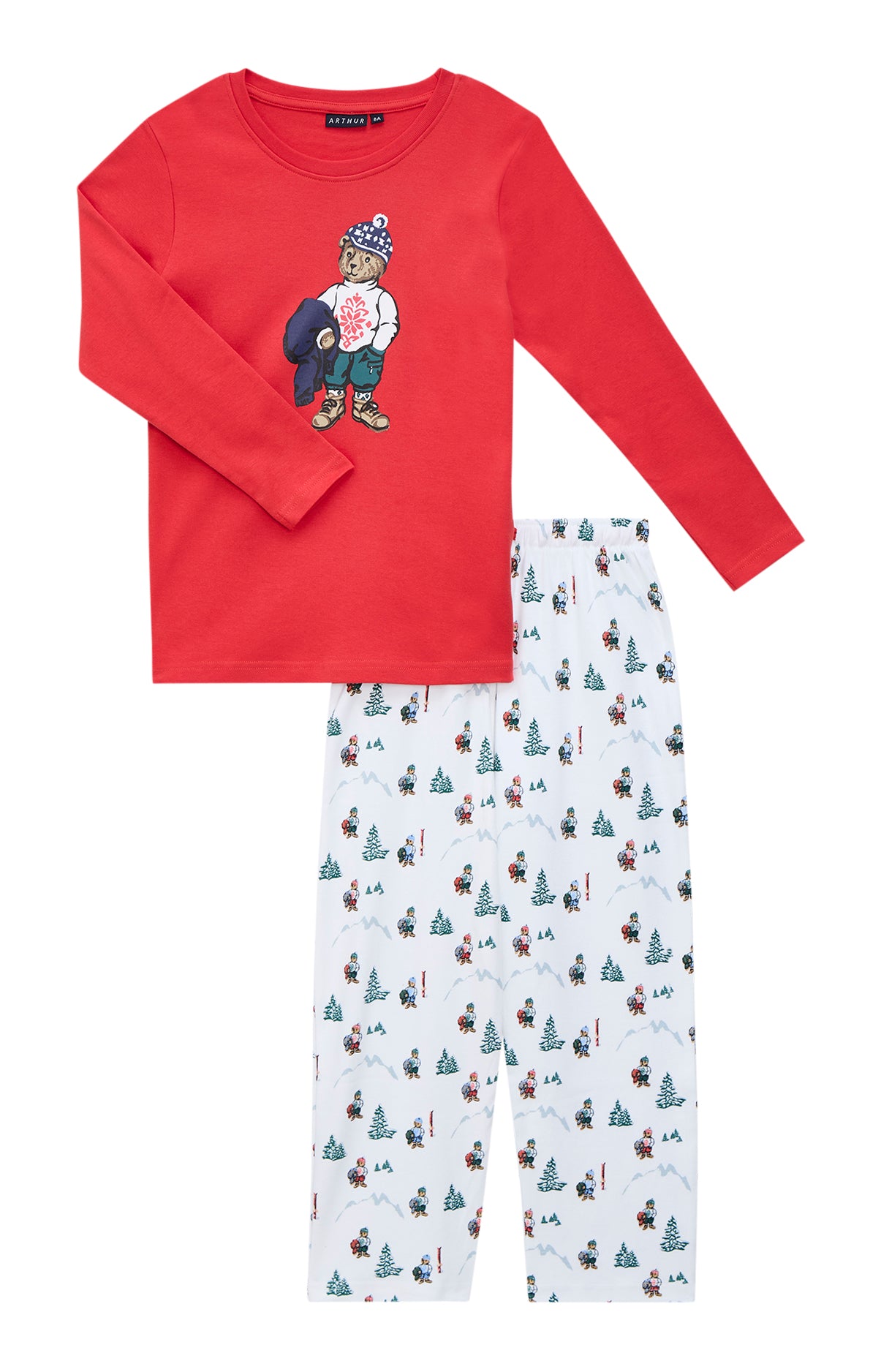 Pyjama enfant ours noël mixte 3
