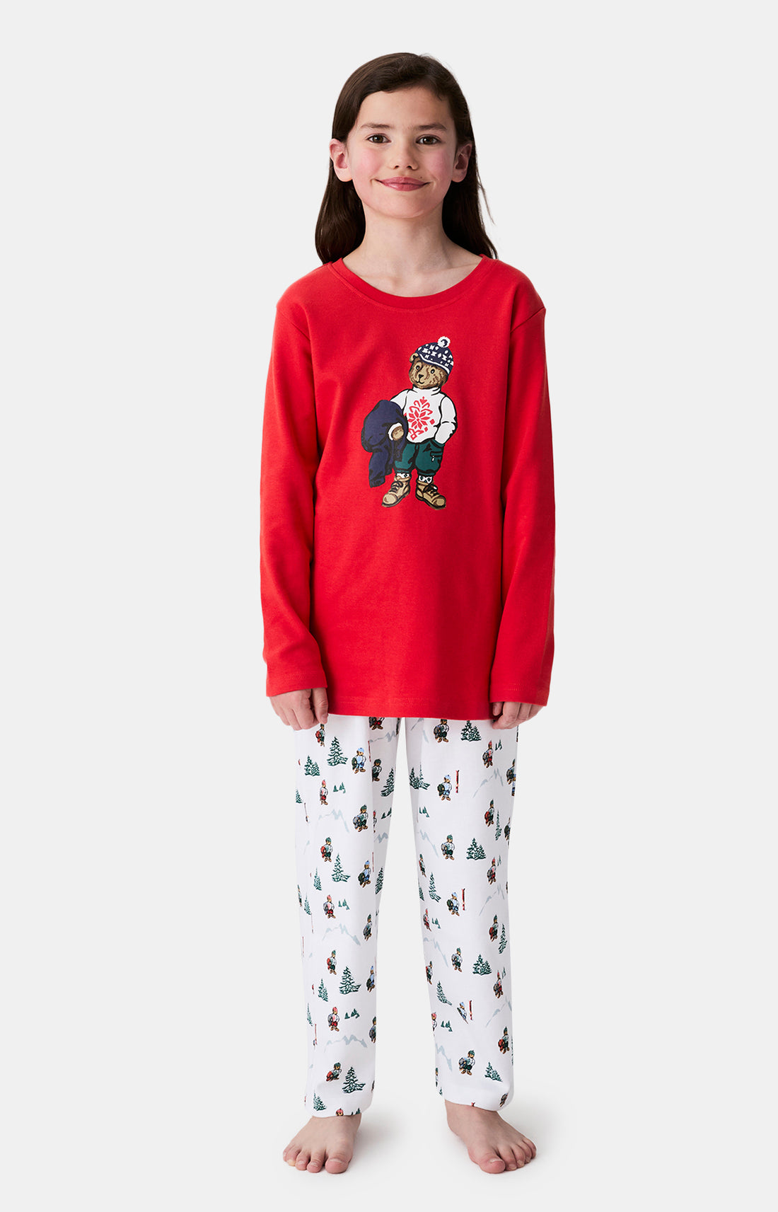 Pyjama enfant ours noël mixte 1