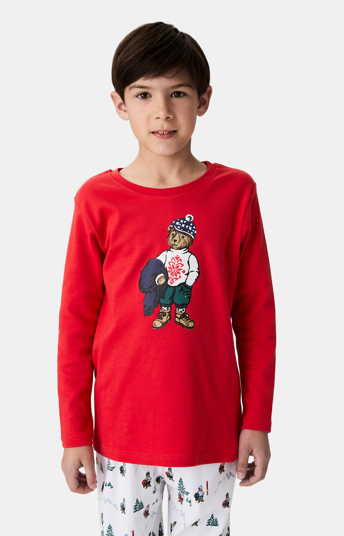 Pyjama enfant ours noël mixte 2