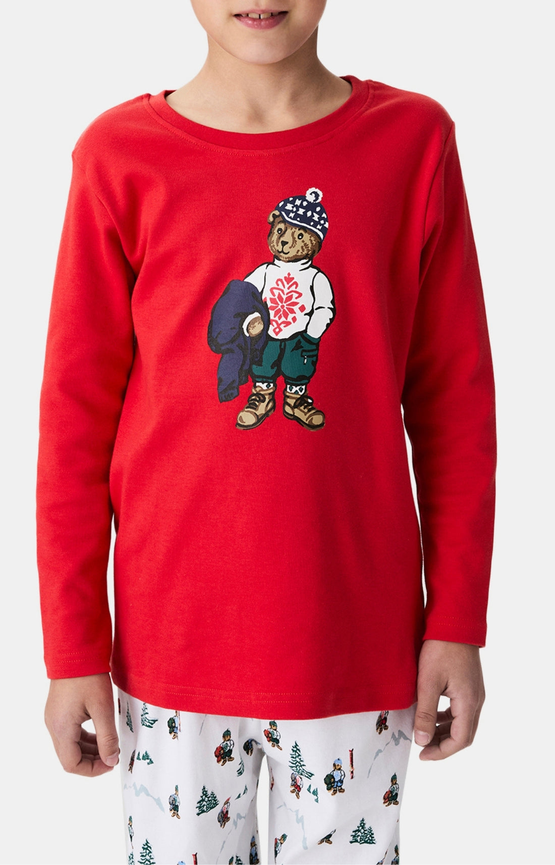 Pyjama enfant ours noël mixte 2