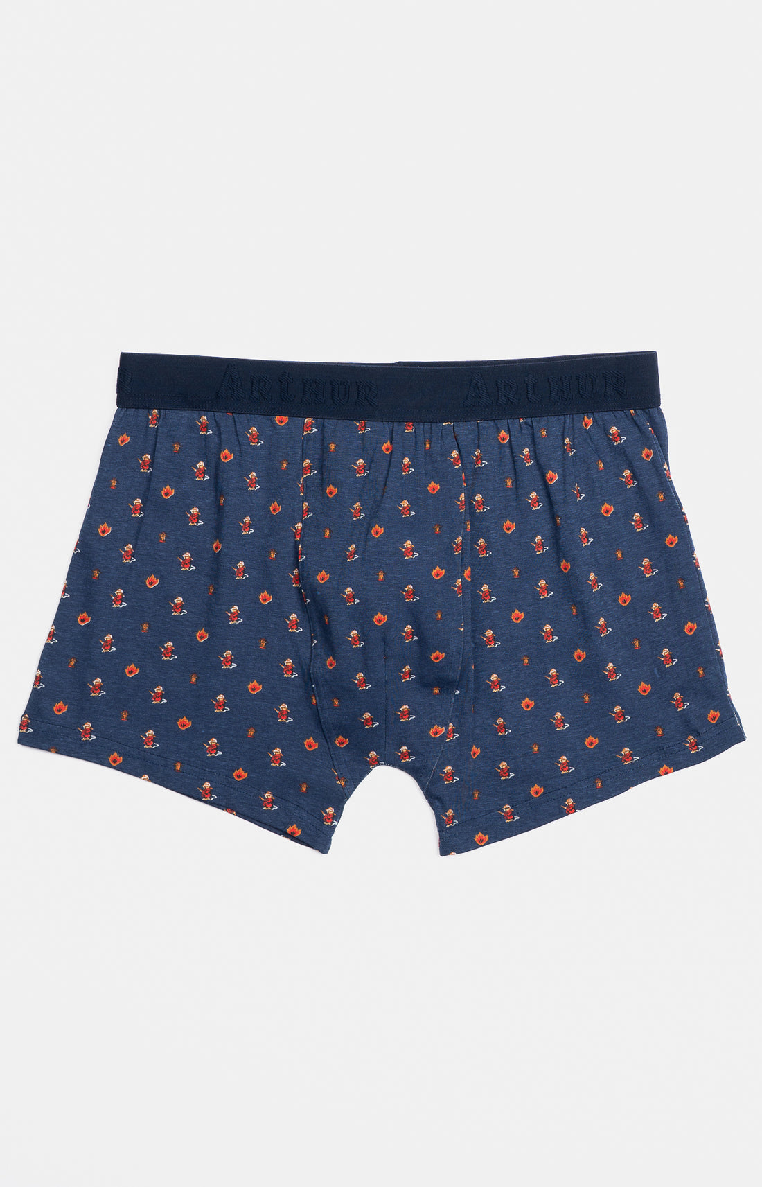 Boxer Homme Pompier Marine 3