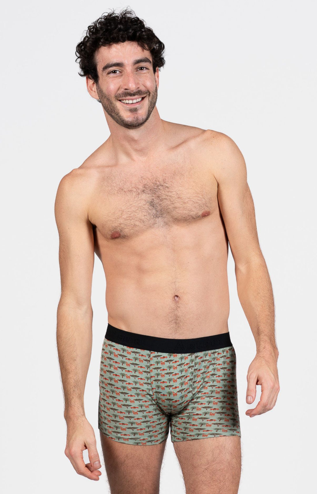 Boxer kaki savane Homme 1