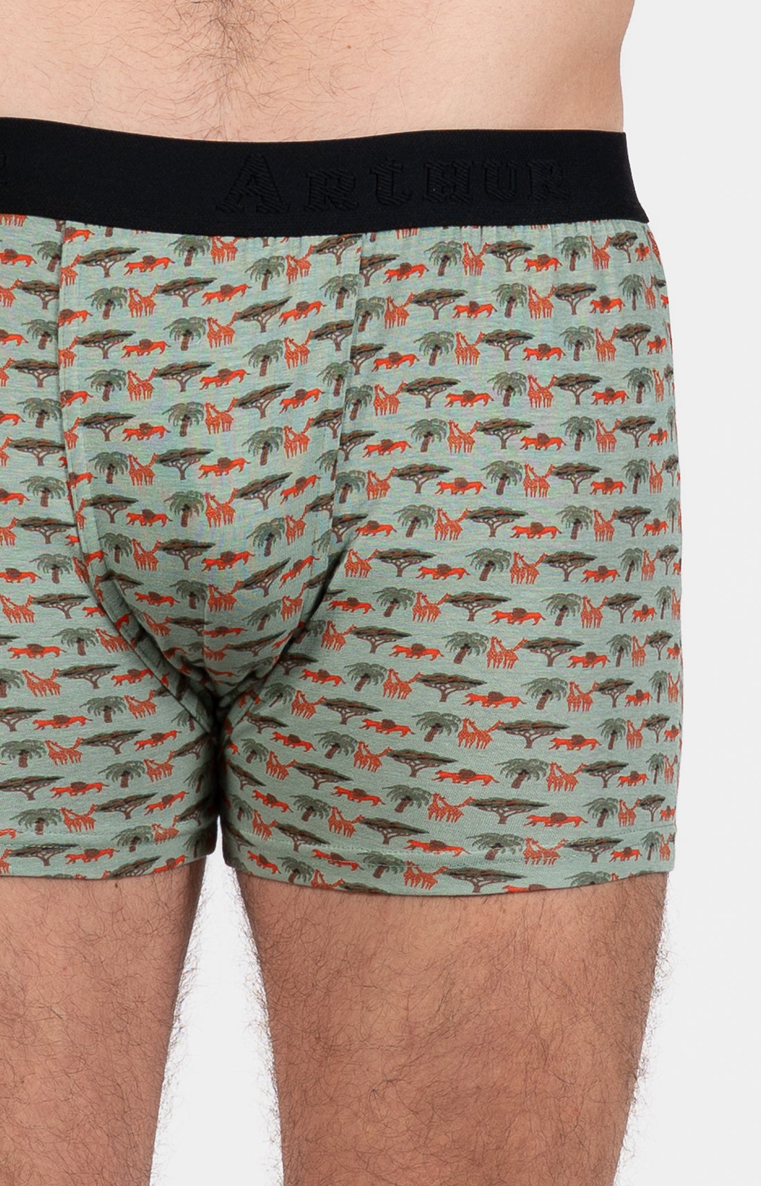 Boxer kaki savane Homme 2