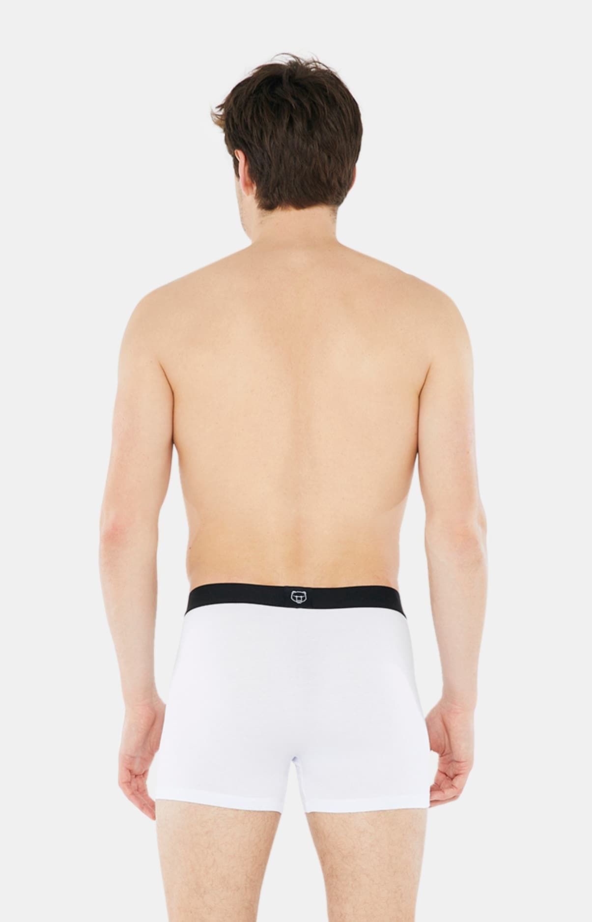 Boxer Homme Tradi Blanc et Ivoire 5