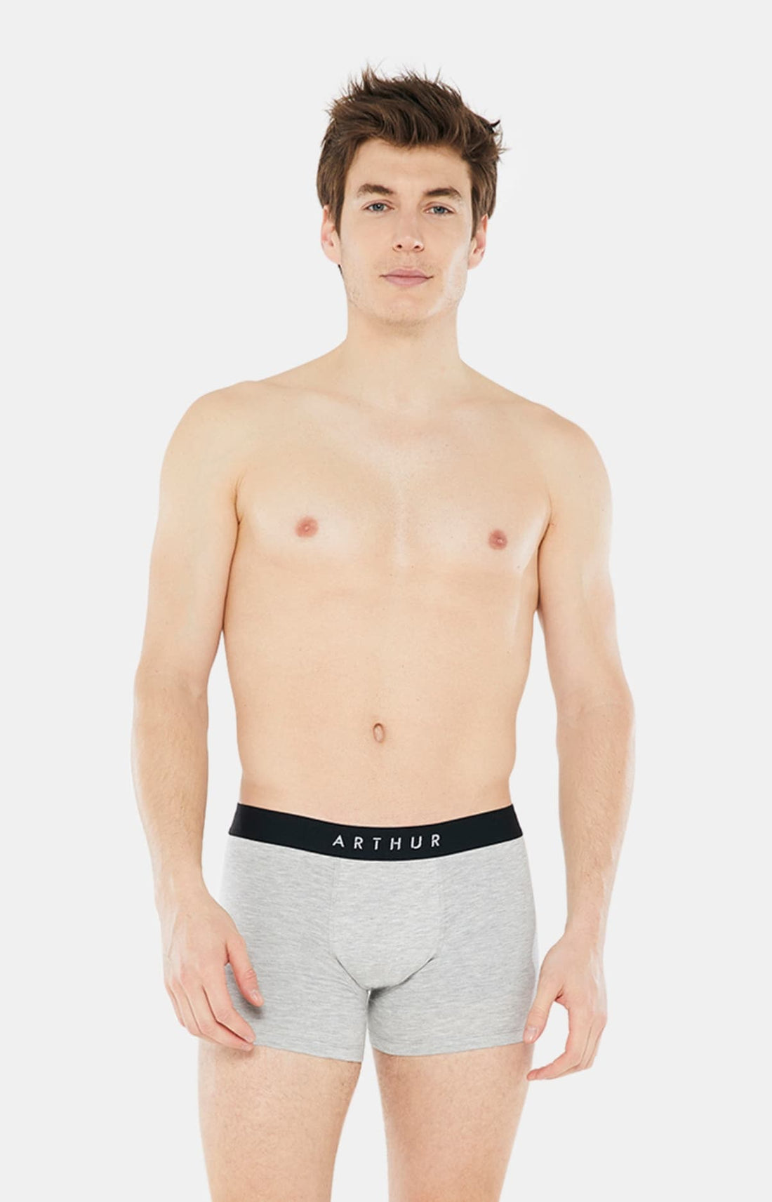 Boxer Homme Tradi Gris 2