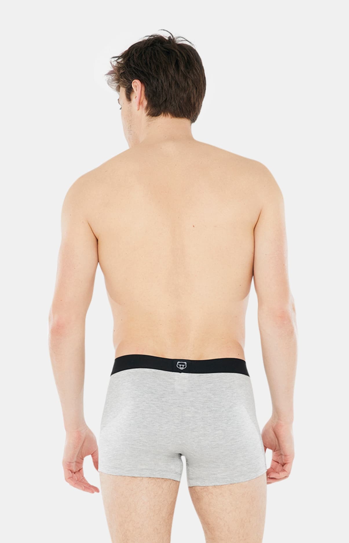 Boxer Homme Tradi Gris 5