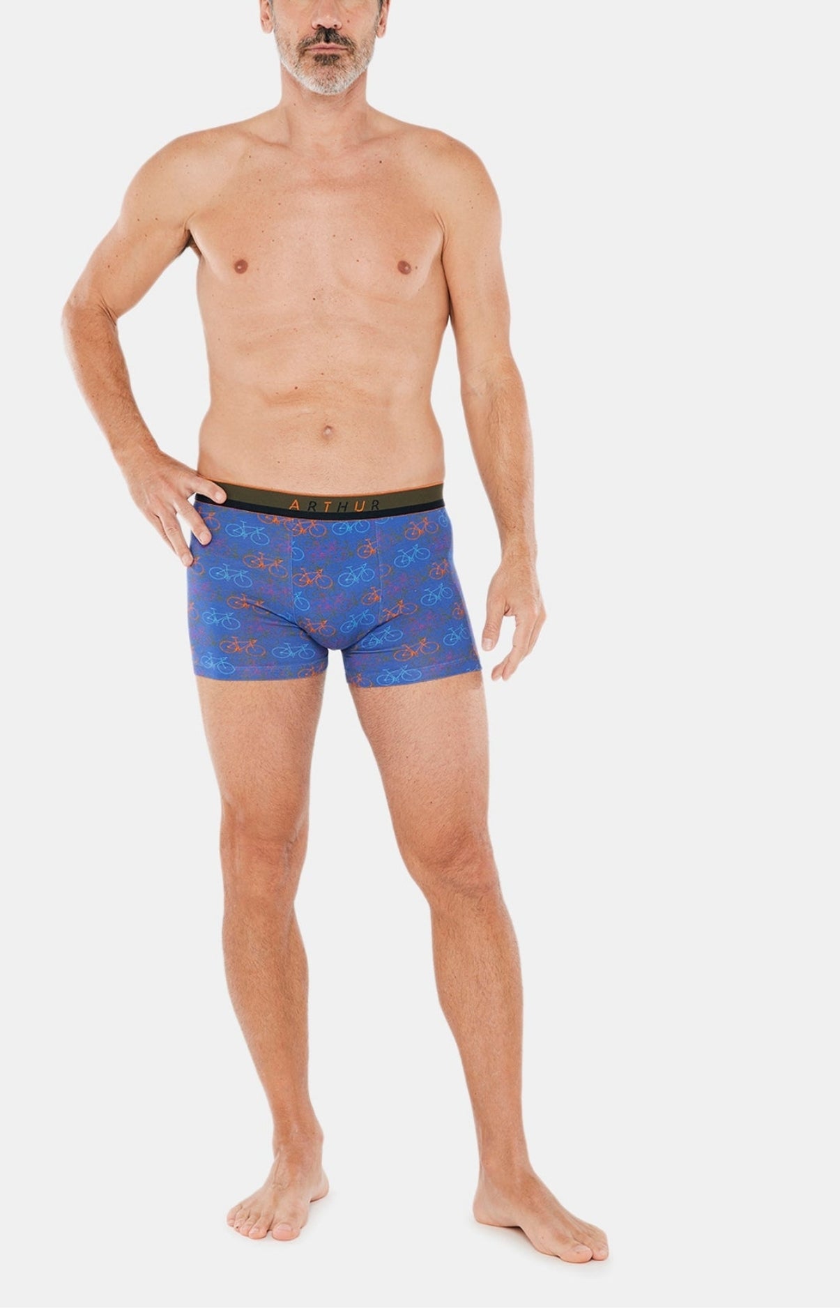 Boxer Homme Vélo Multicolore 6