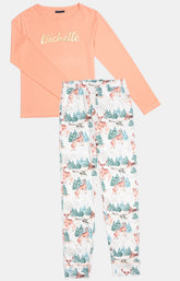 Pyjama Femme biche Blanc 3