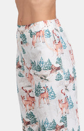 Pyjama Femme biche Blanc 4