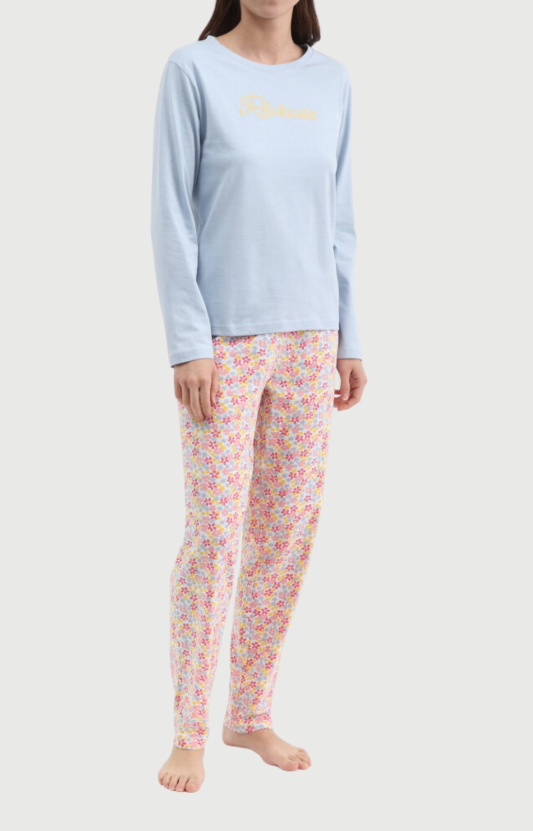 Pyjama Femme Rêveuse en jersey de coton 1
