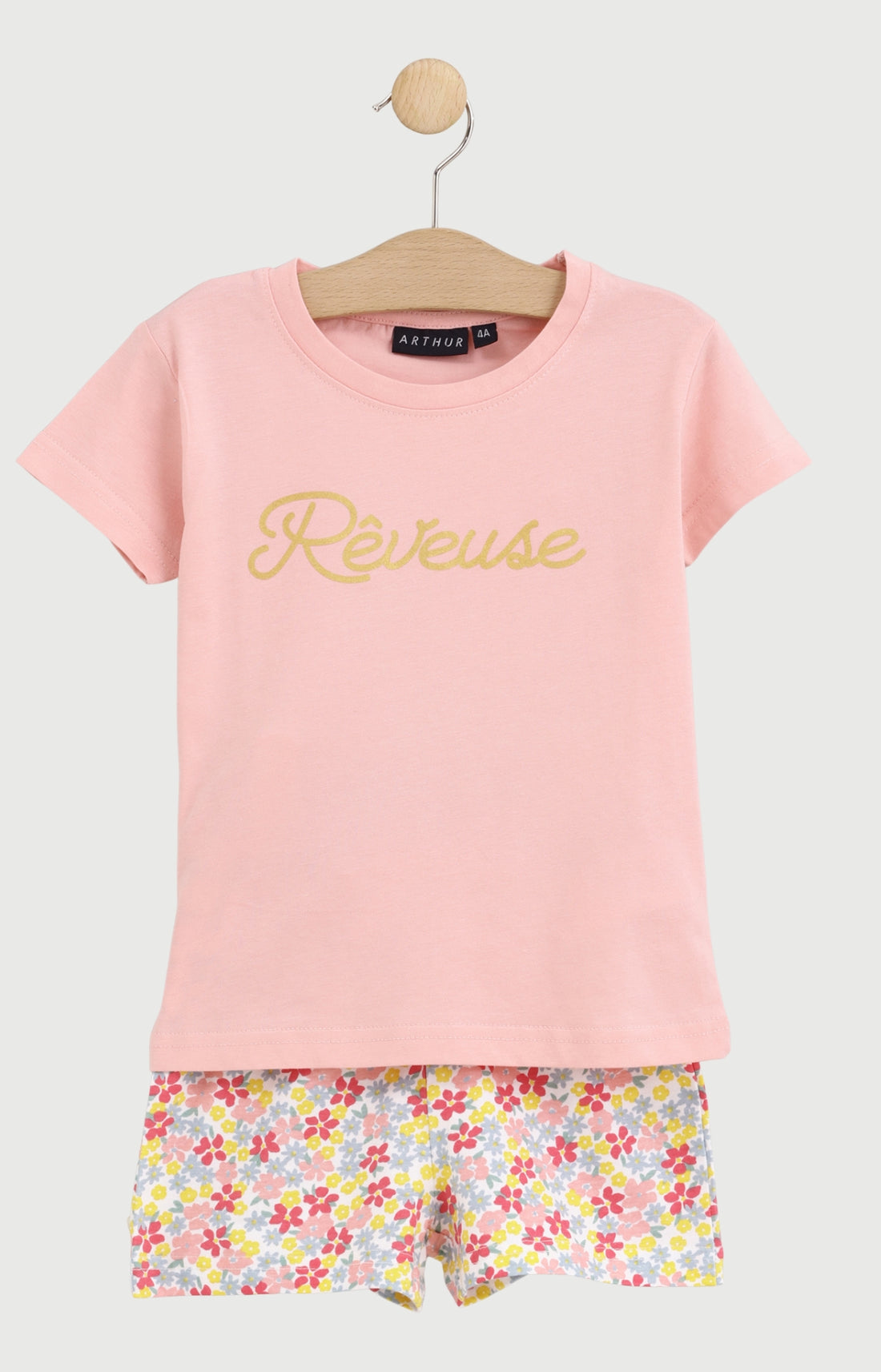 Pyjashort Enfant Rêveuse en jersey de coton léger 1