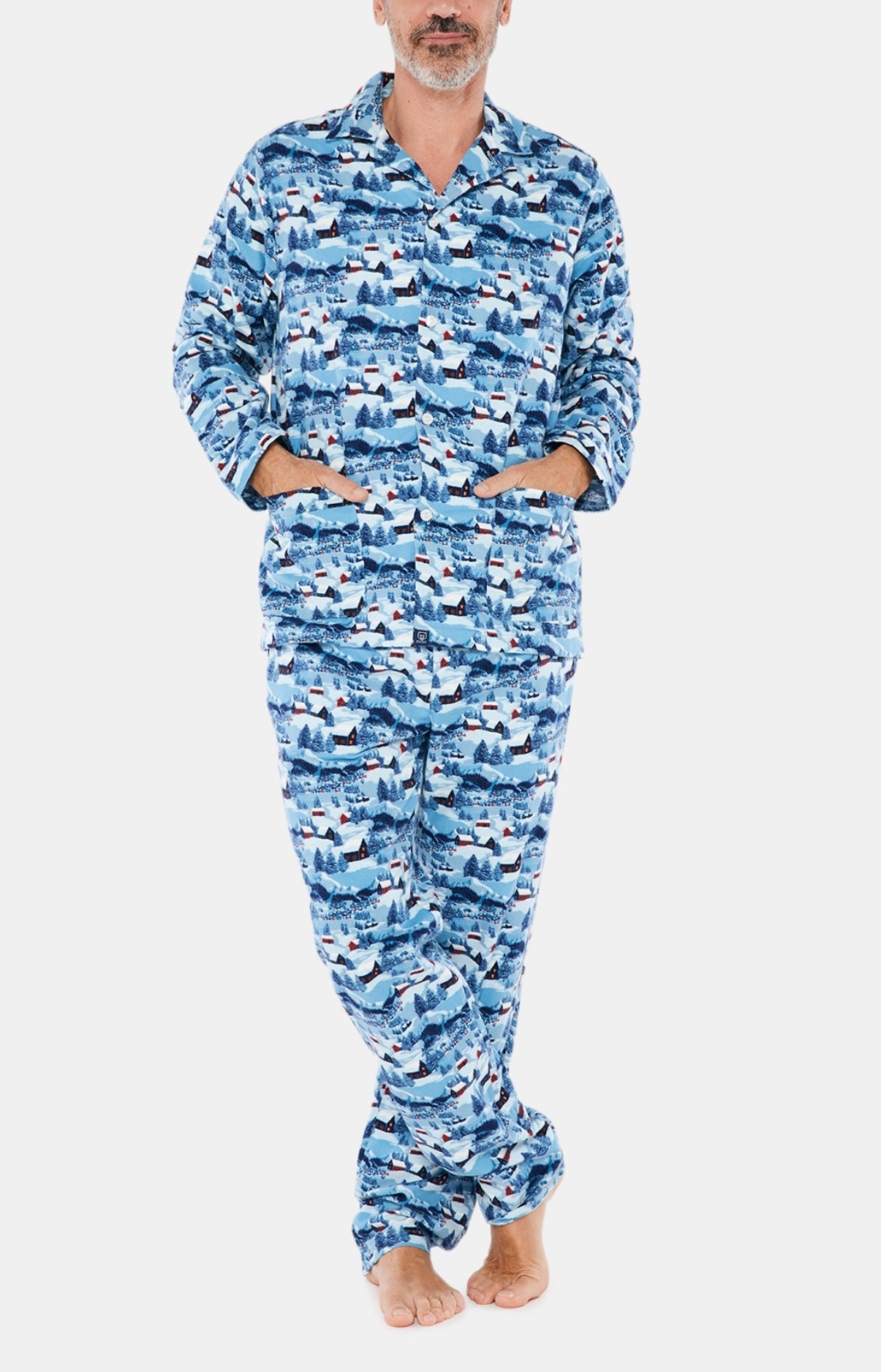 Buttoned pyjama - Litlle Chalets