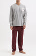 Pyjama Homme boston Marine 1