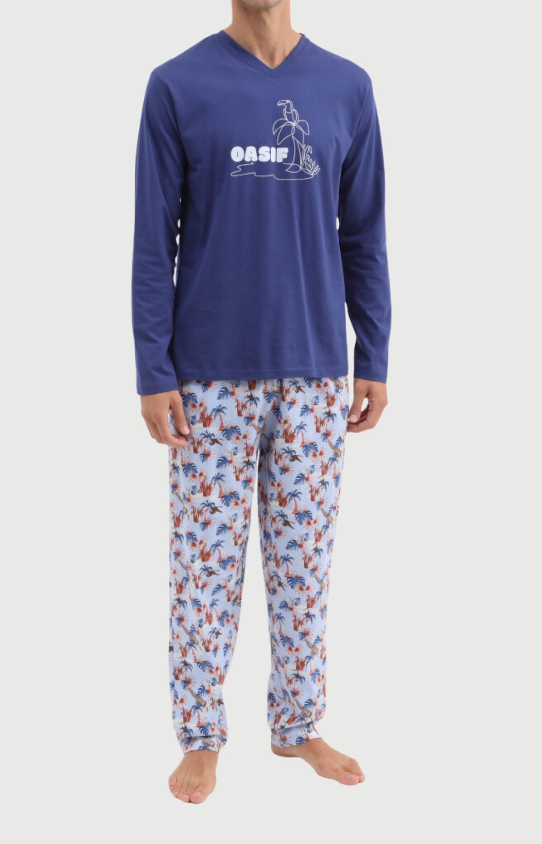 Pyjama Homme Oasif en jersey de coton 1