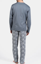 Pyjama Homme ours Acier 7