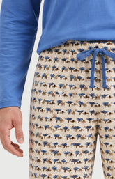 Pyjama Homme Comment savane ?en jersey de coton 3