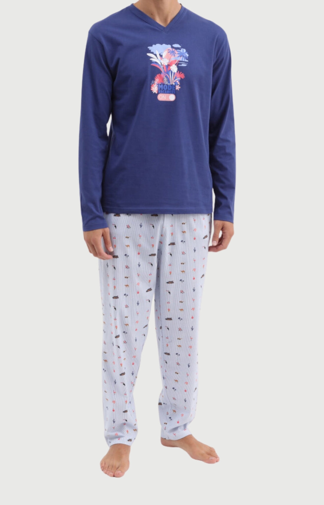 Pyjama Homme Summer en jersey de coton 1