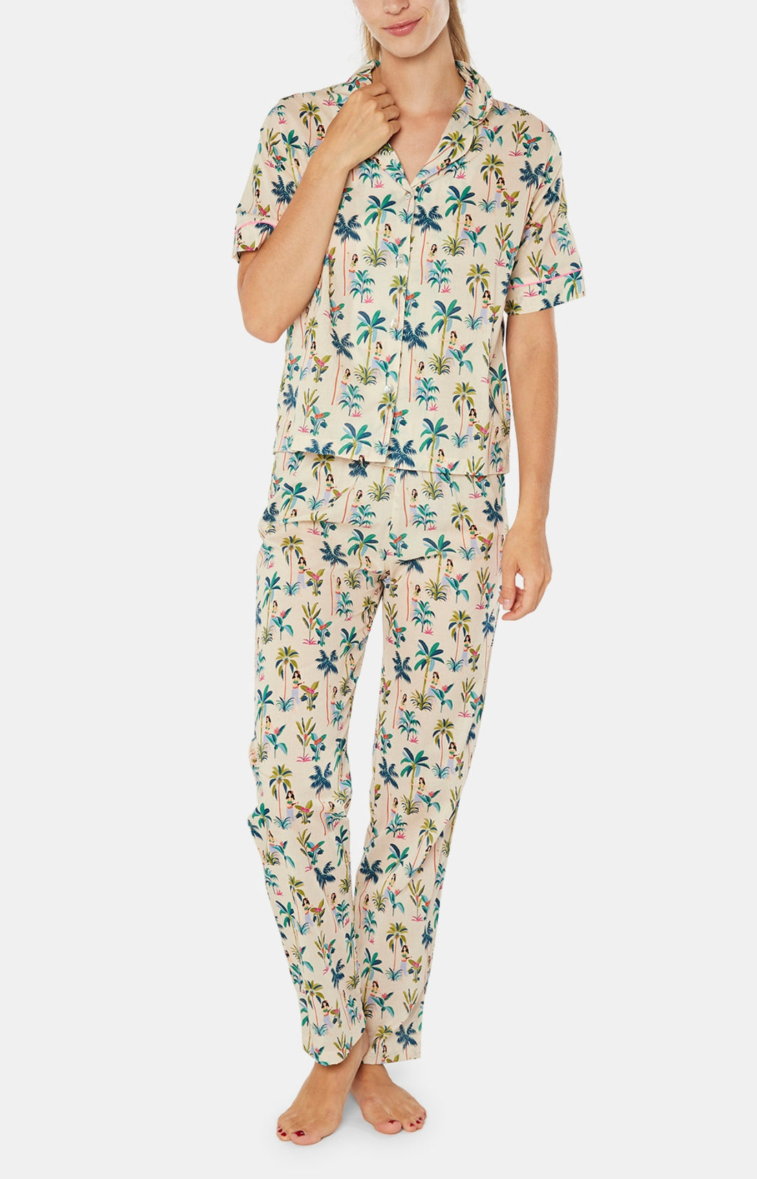 Pyjama boutonné Vahiné 1
