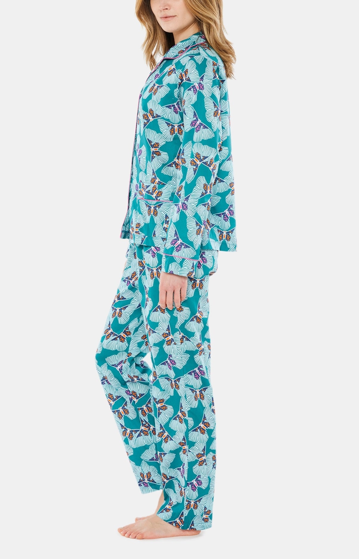 Buttoned Pyjama - Butterfly