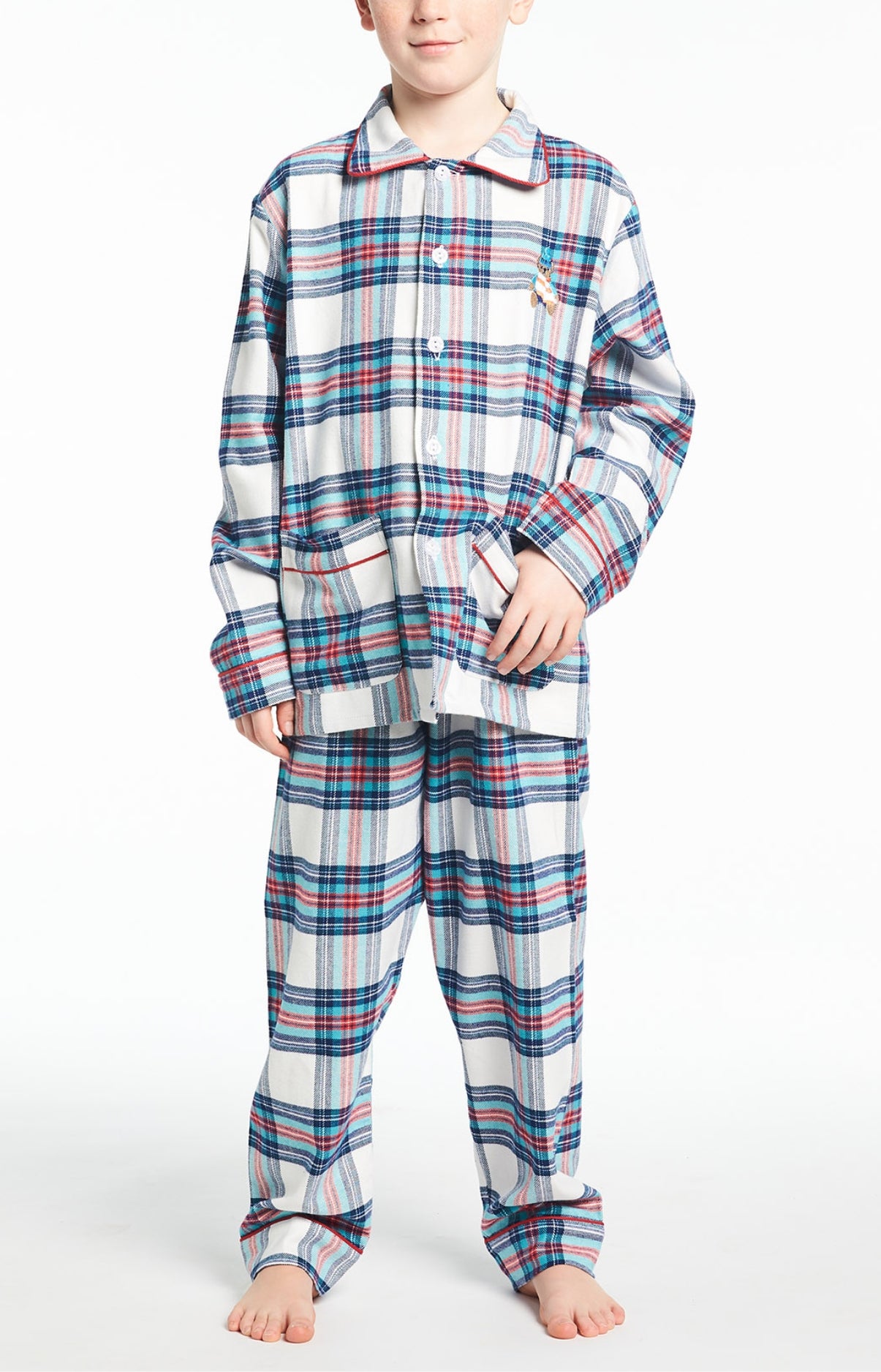 Pyjama Enfant Long Logan - Bleu