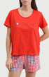 Pyjashort Femme Pomme d&