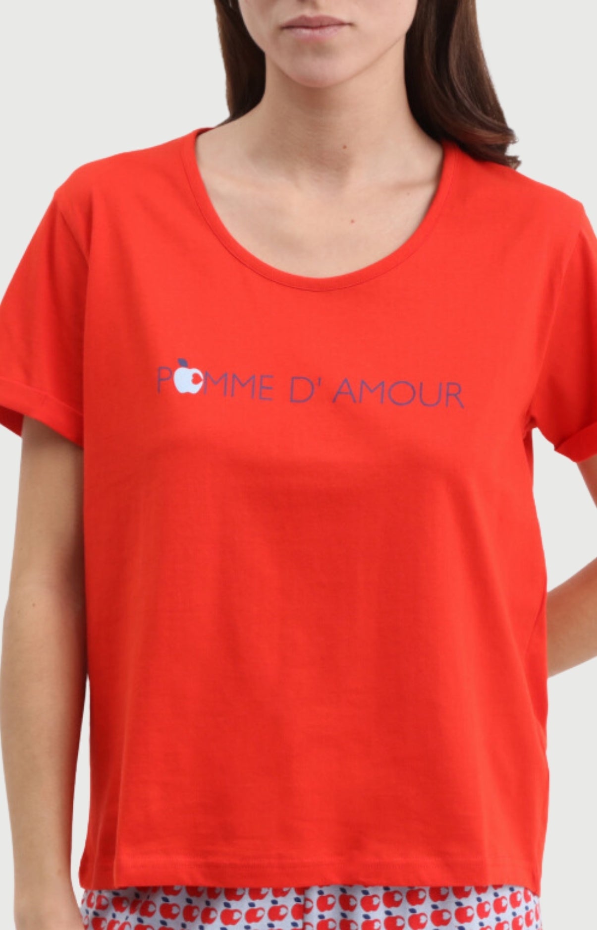 Pyjashort Femme Pomme d&