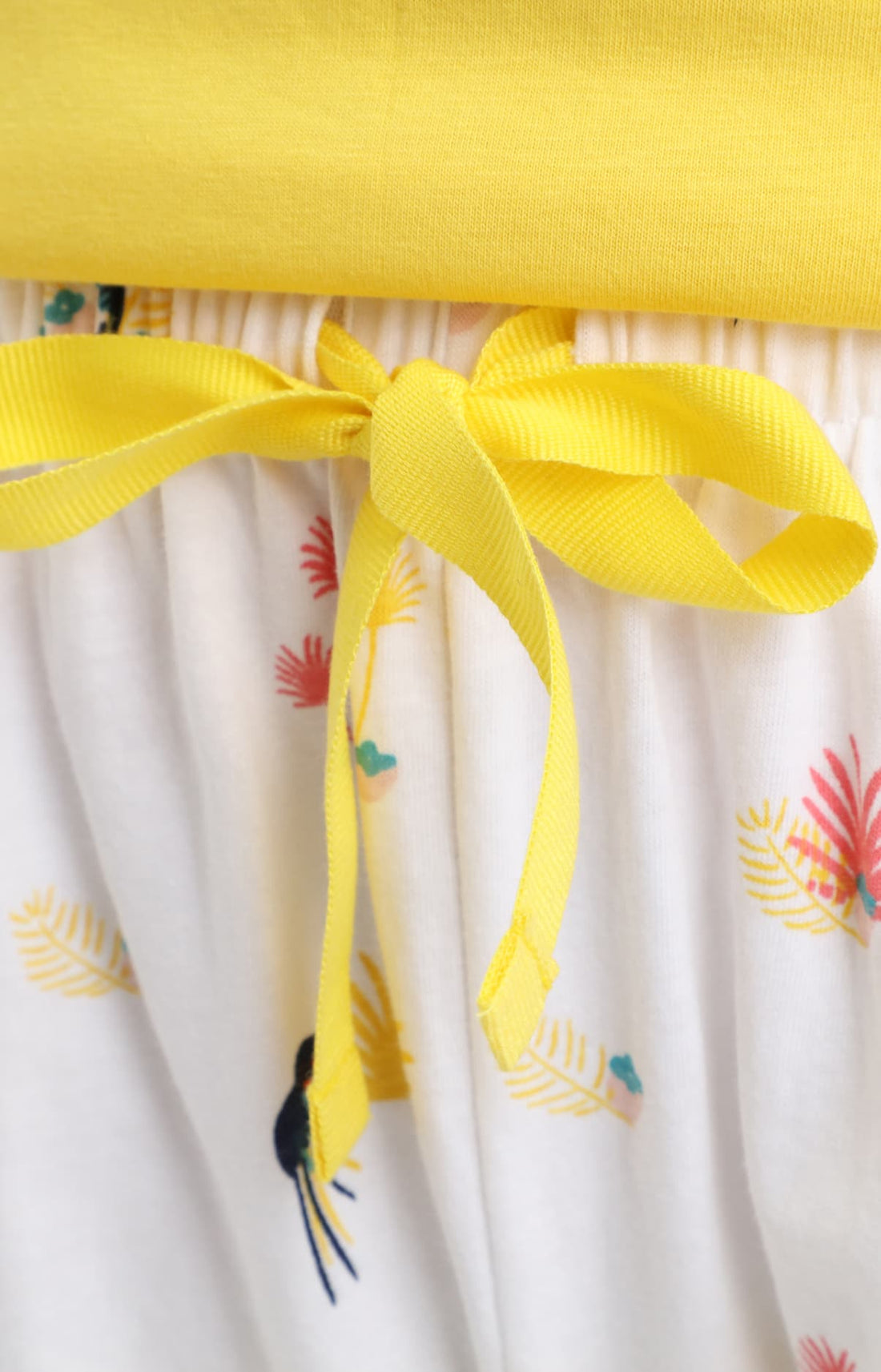 Pyjashort Femme Jaune 3