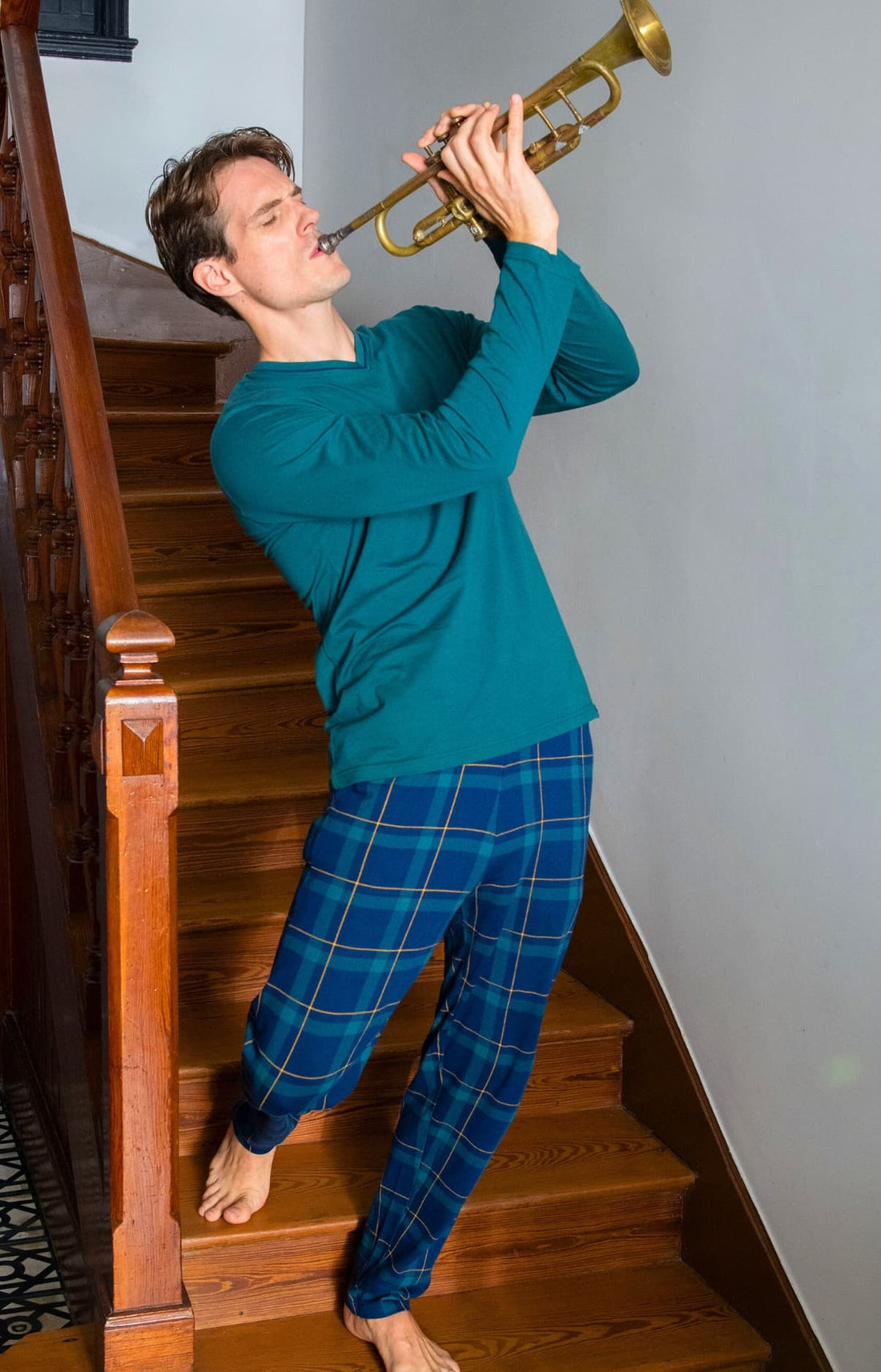 Pyjama long Homme Noah Multicolore 1