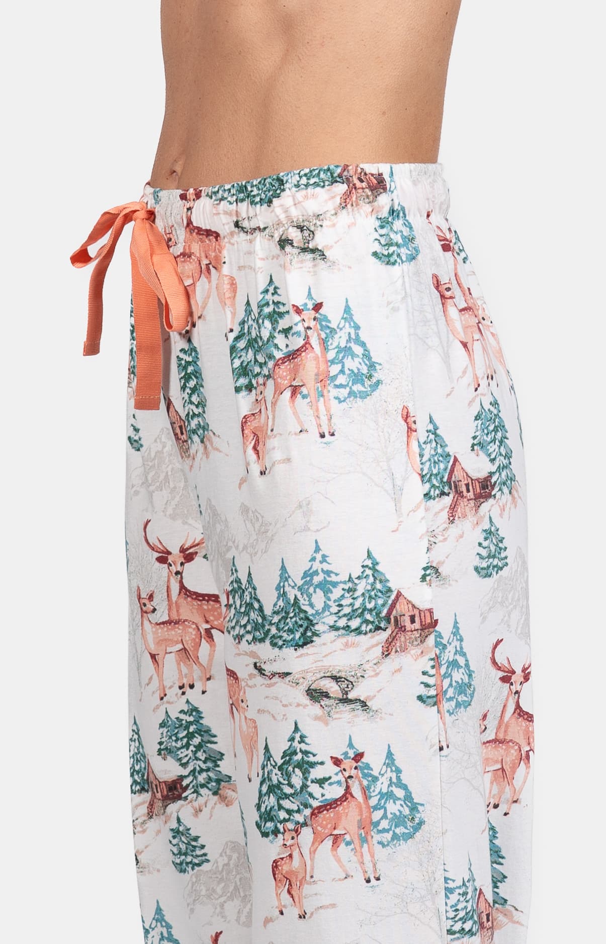 Pyjama boutonné - Biche