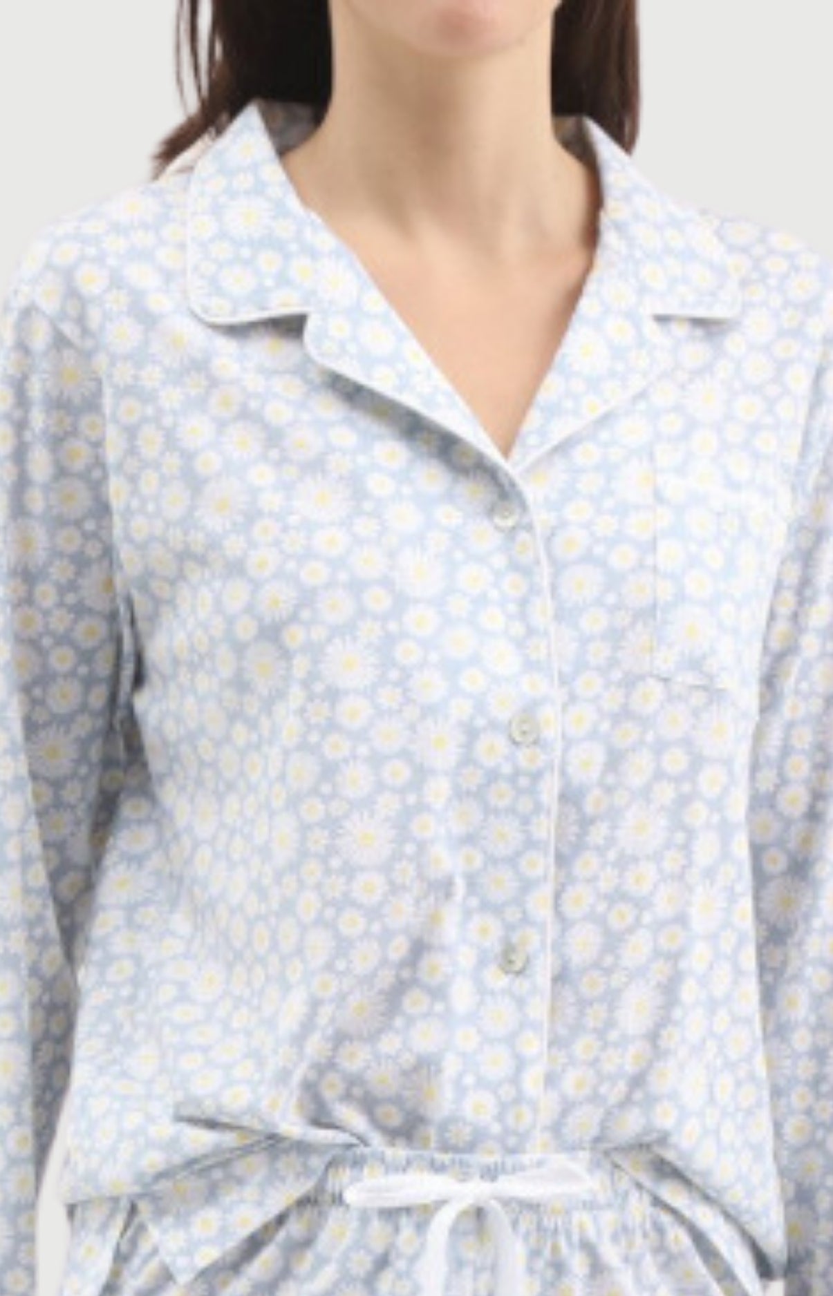 Pyjama Femme Marguerite en flanelle de coton 2