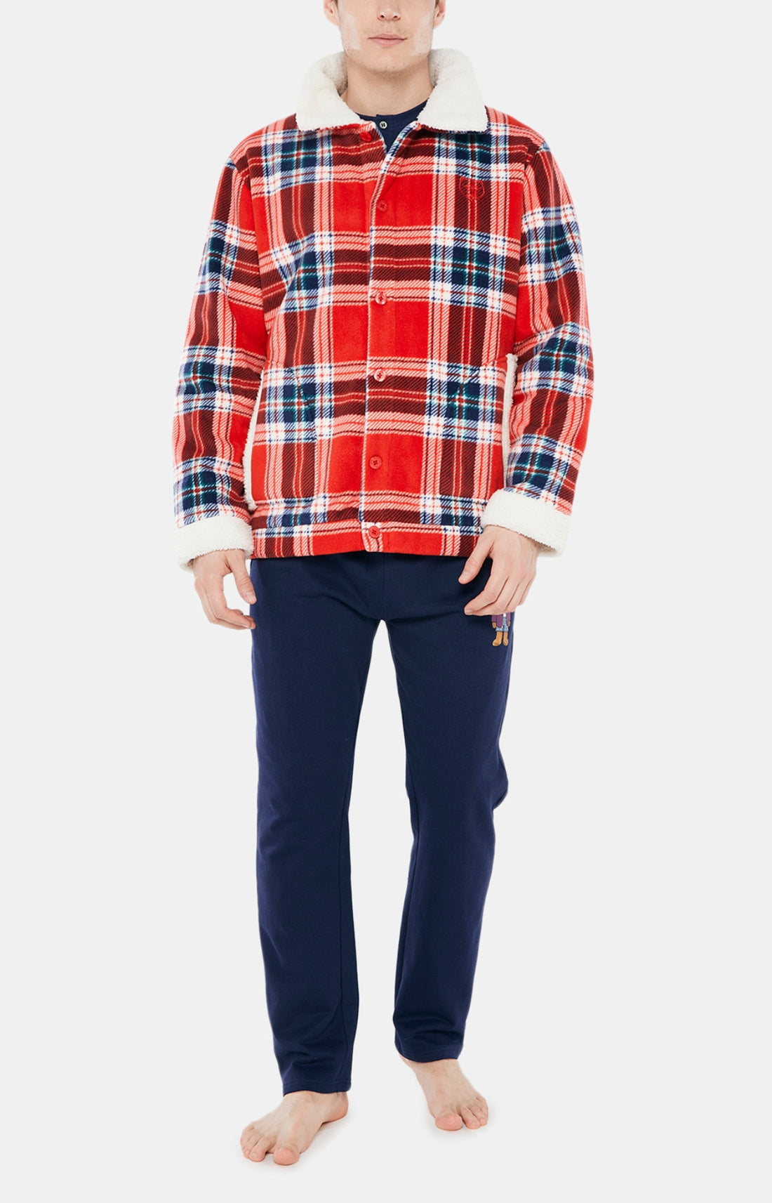 Veste Homme polaire Logan Rouge 1