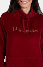 Pyjama long Homme Rêveuse Rouge 2