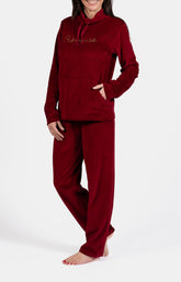 Pyjama long Homme Rêveuse Rouge 5