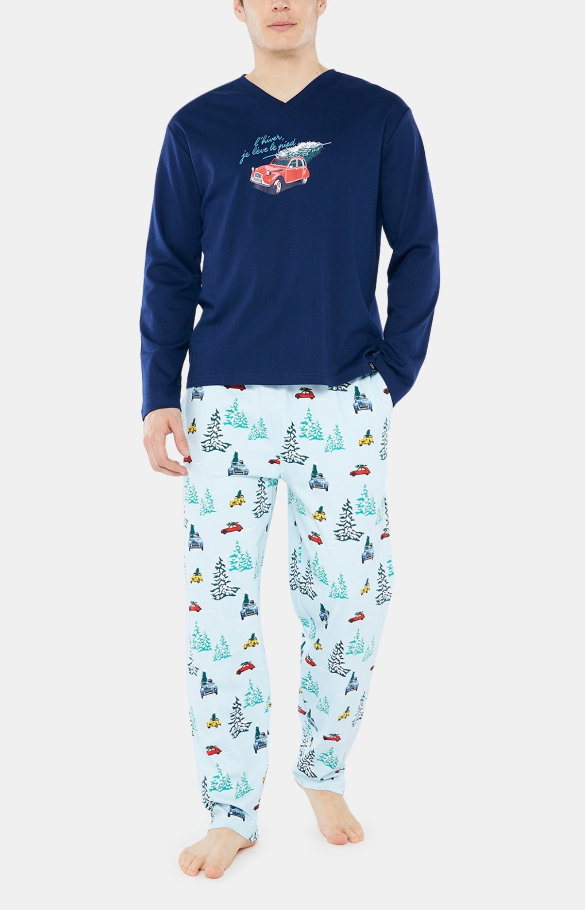 Arthur Pyjamas Pyjama 2CV Glace | Pyjamas longs homme – Arthur