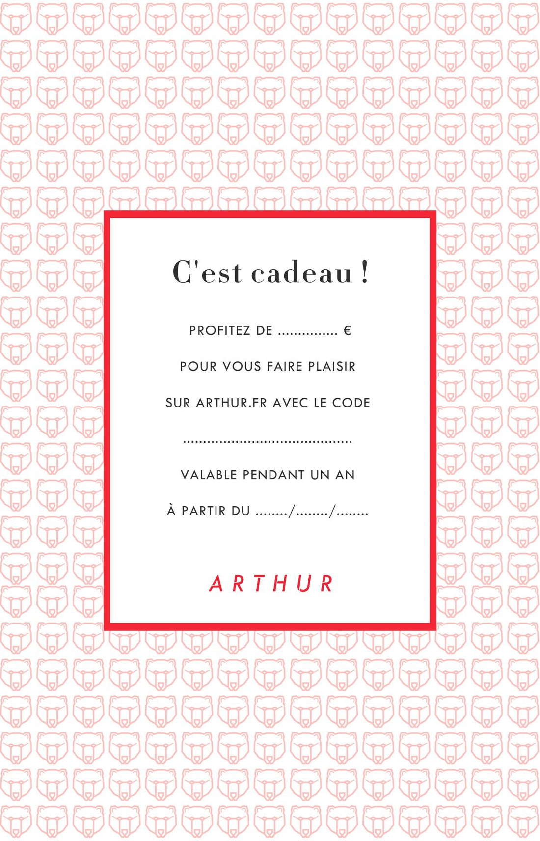 E carte cadeau Multicolore 1