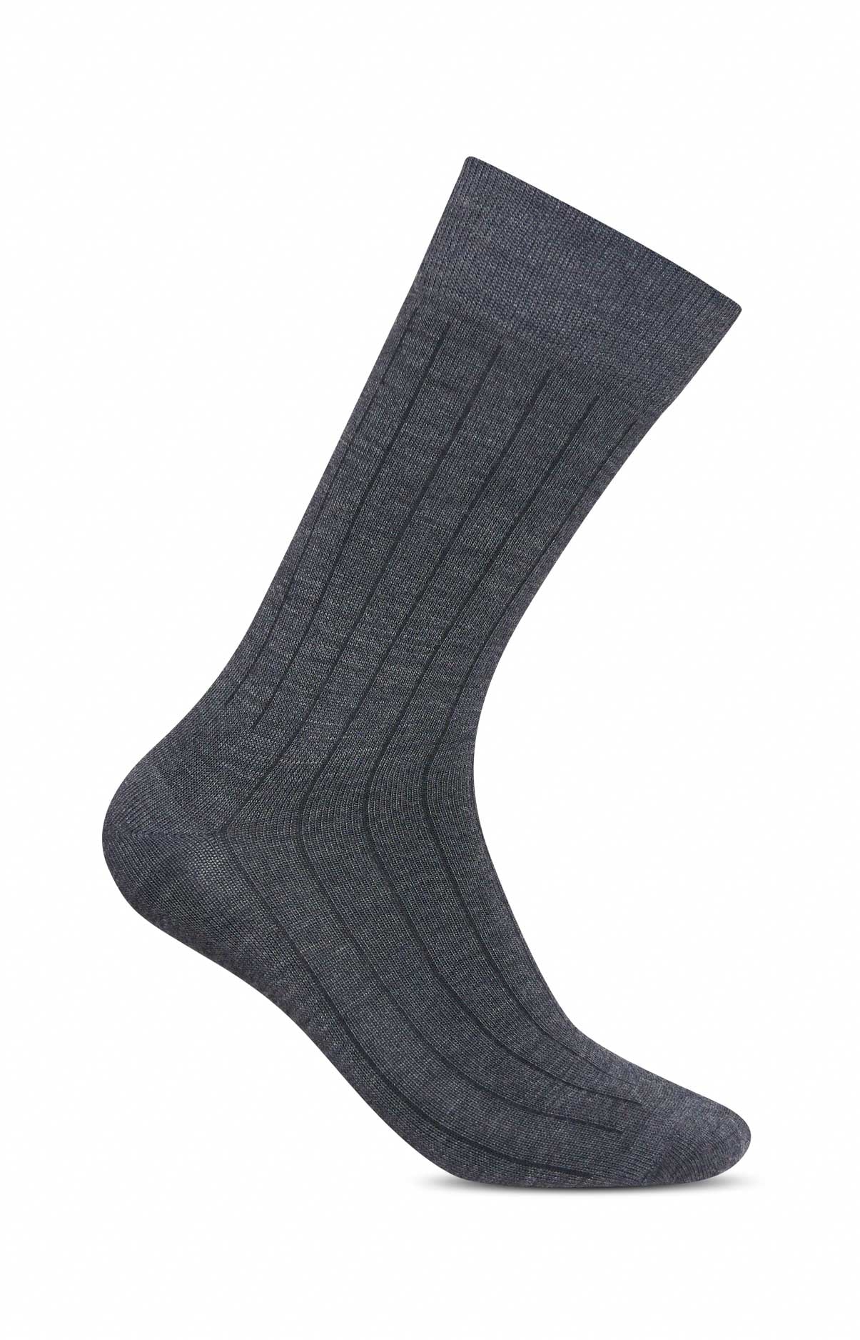 Wool and cashmere socks - Anthracite