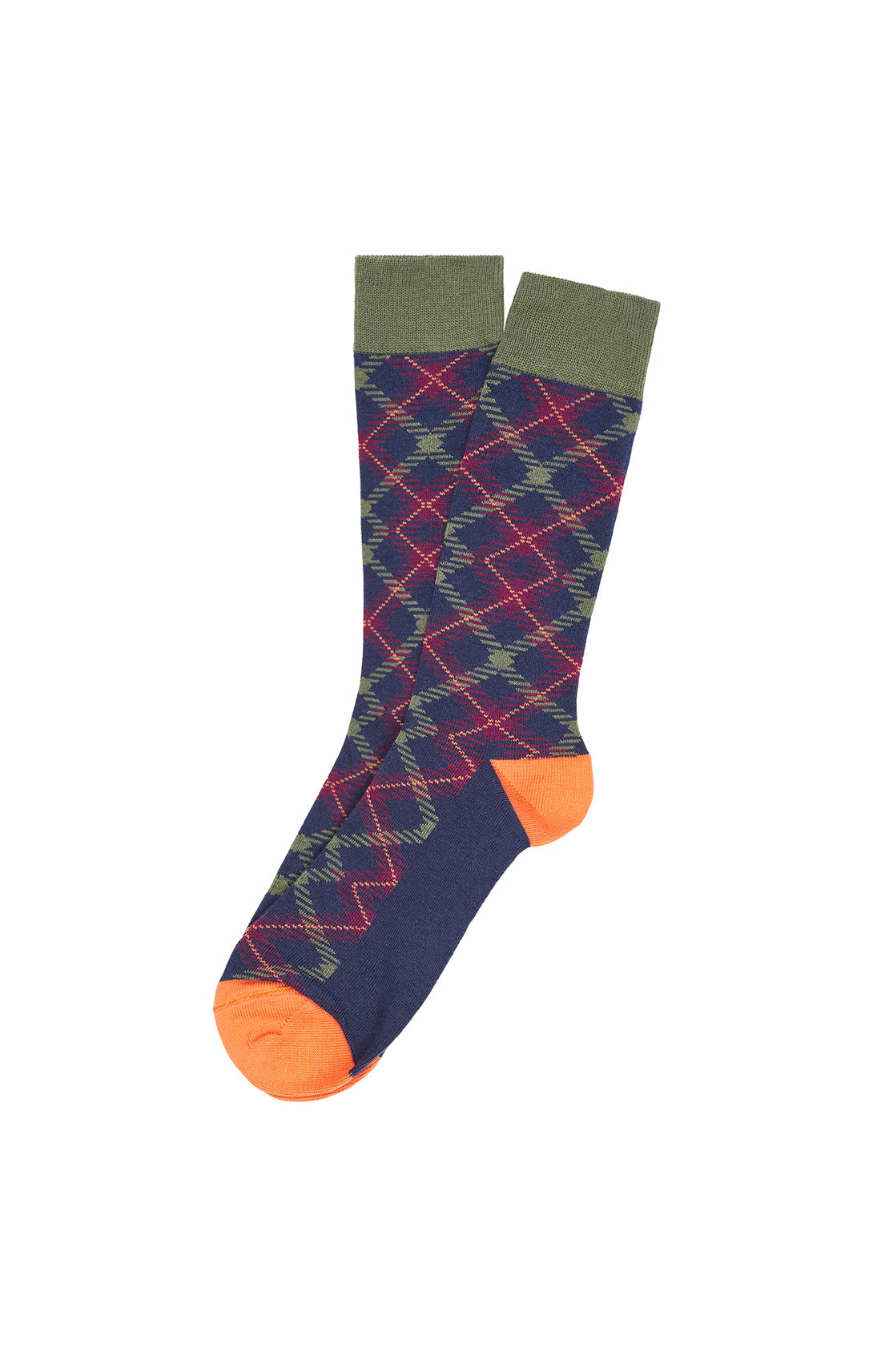 Chaussettes Homme Tartan Folie Gris 2