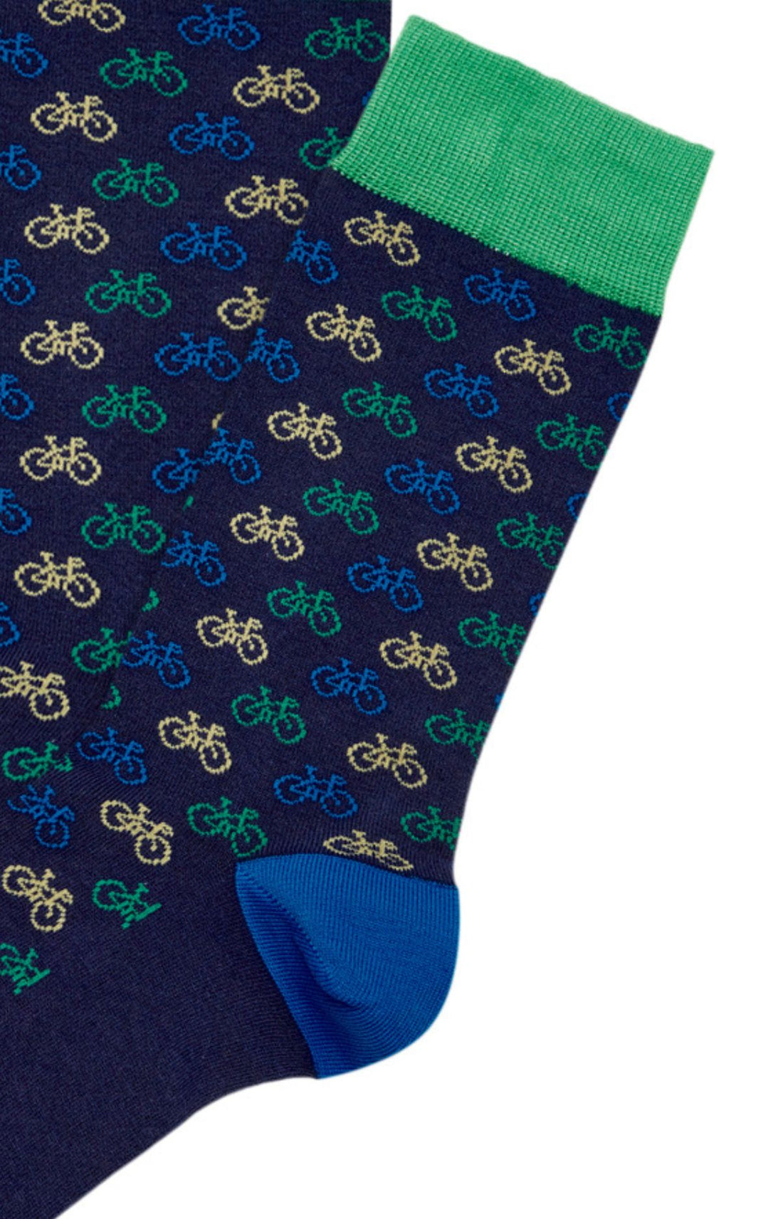 Chaussettes Homme Petit Vélo Marine 4