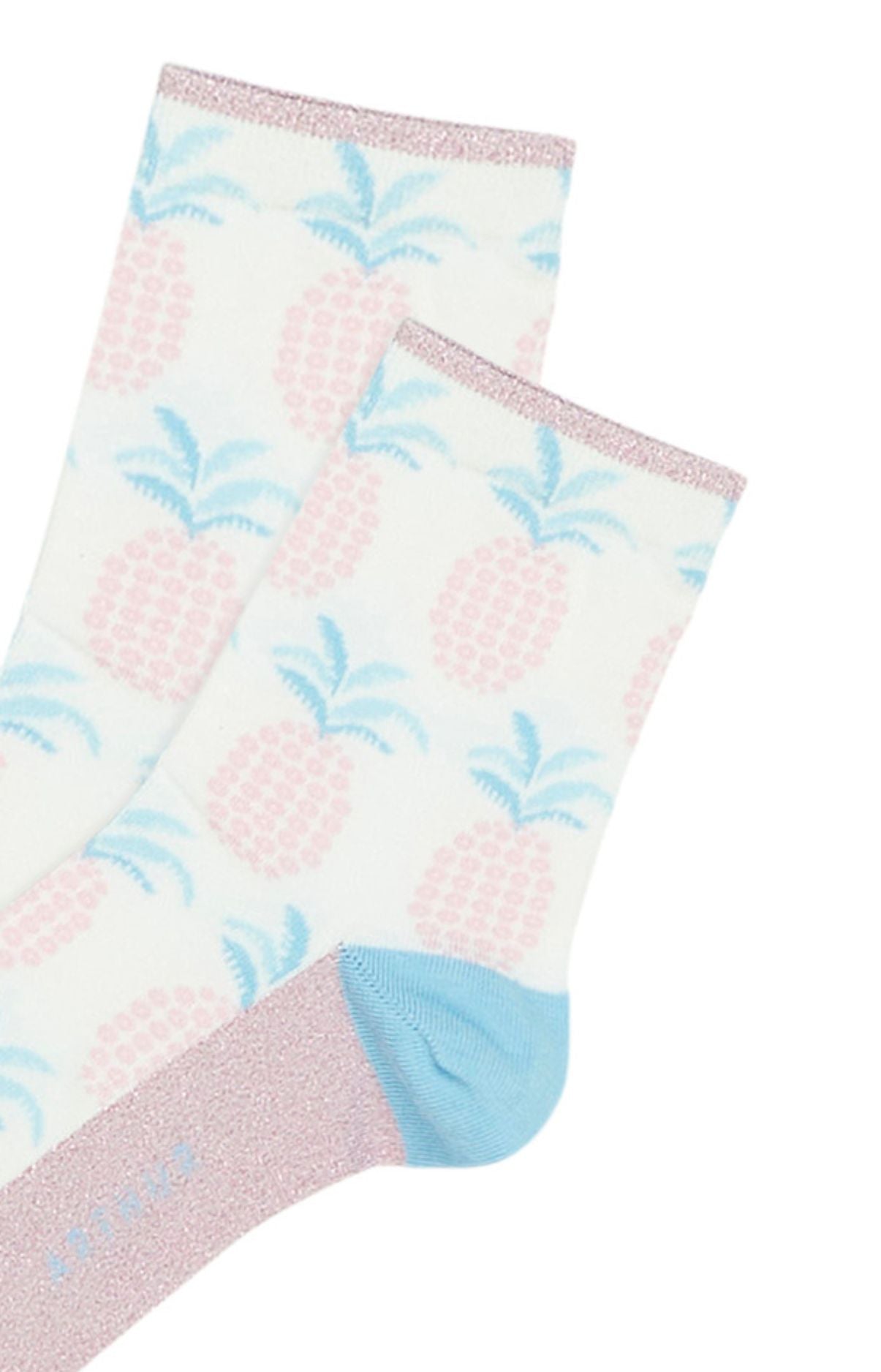 Socks - Ecru Pineapple
