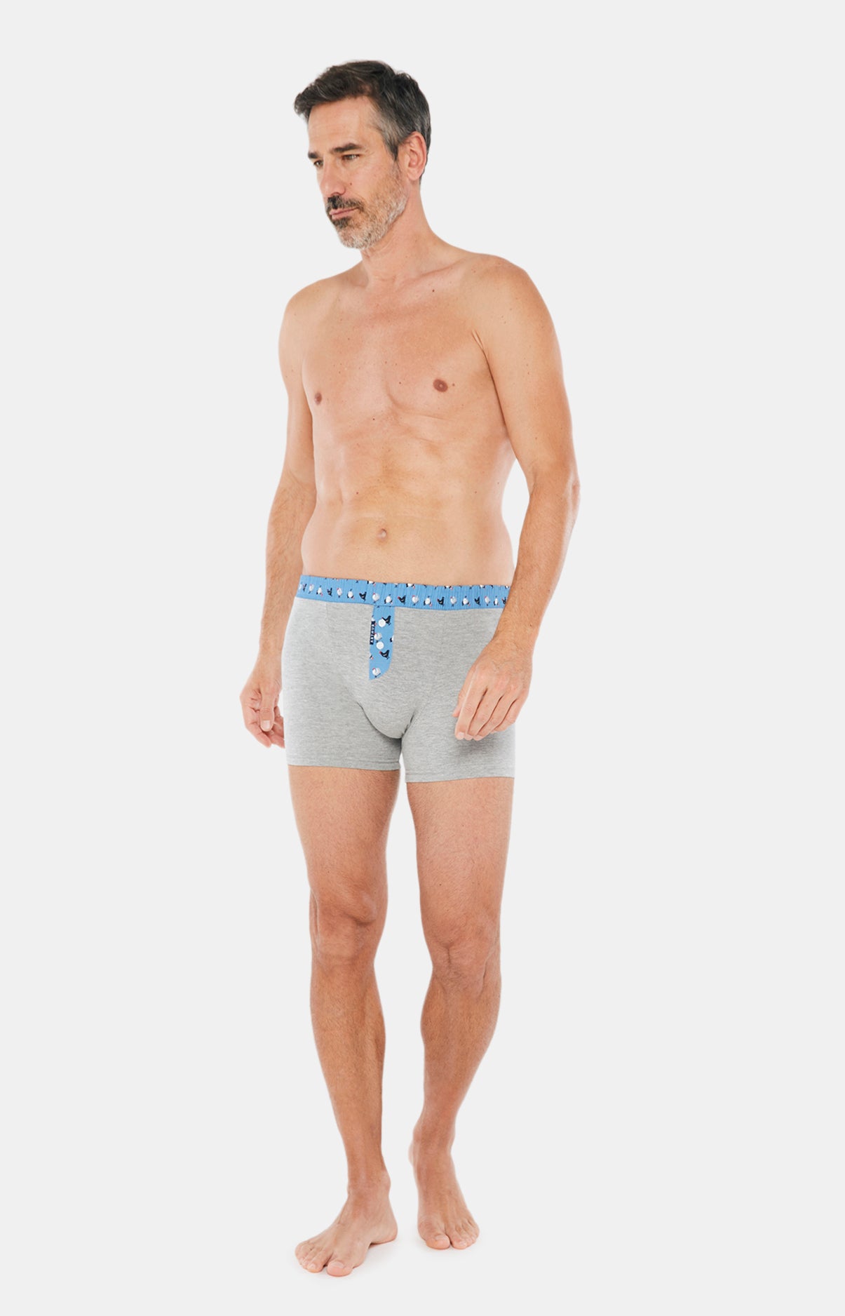 Boxer Club Uni Gris 4